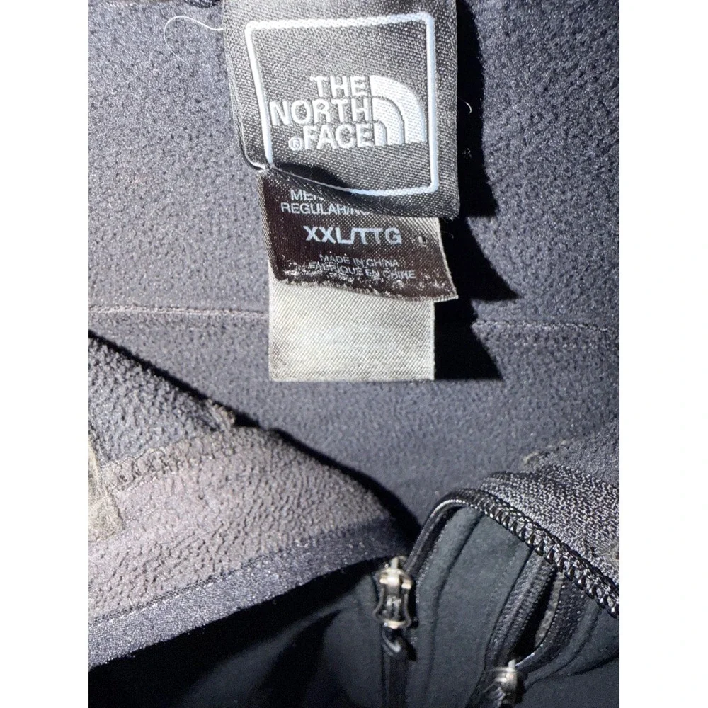 The North Face Apex Bionic Softshell Jacket Mens XXL Black Full Zip Windproof